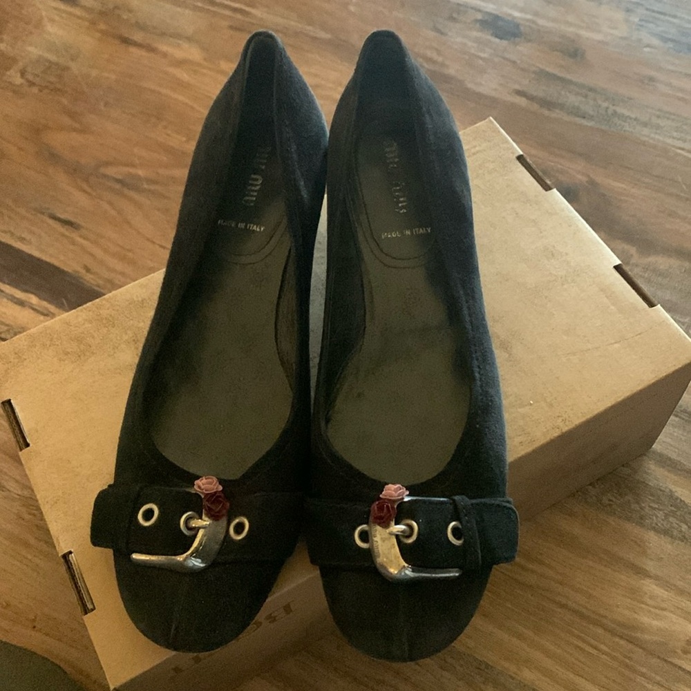 Mini Miu by Prada vintage kitten heels